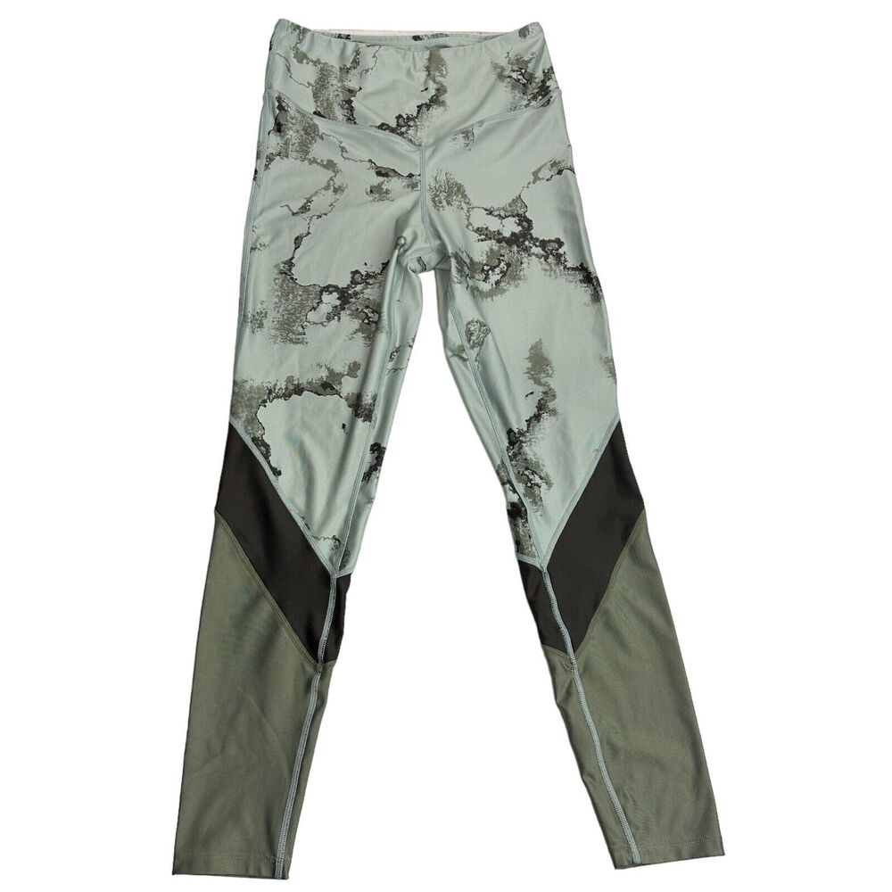 citrine glow green high waist leggings size S